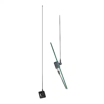 Front. Tram - Tram 1189 50-watt Pretuned 150 Mhz To 158 Mhz Vhf Radio Antenna Kit With Glass Mount And Cable - Black.