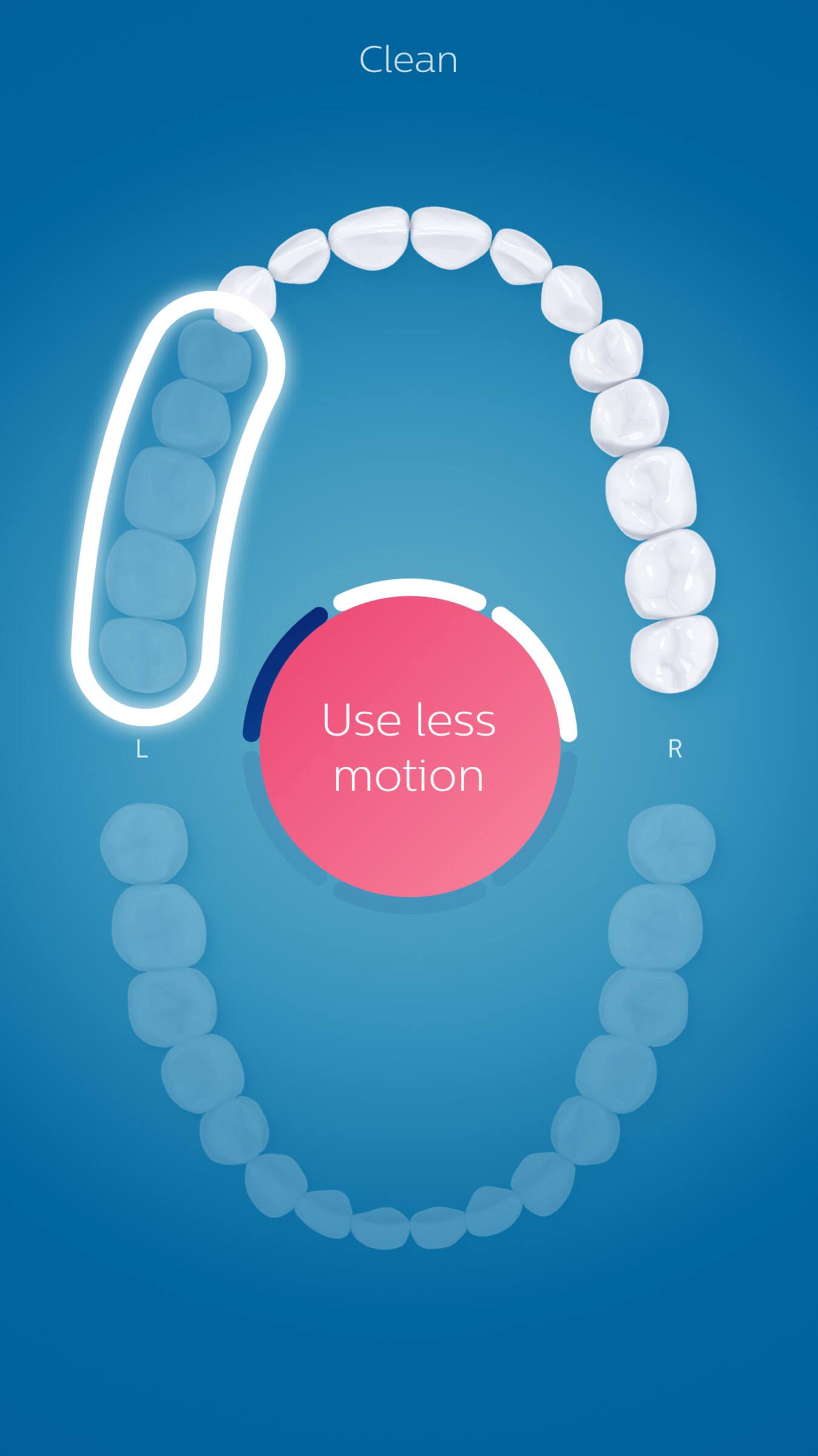 Clean  
Use less motion  
L  
R