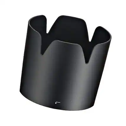 Front. Nikon - Nikon HB-65 Impact Protection Maximum Coverage Snap-On Lens Hood (Black).