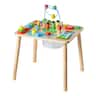 VEVOR - Montessori Activity Table for Toddler 1-3 Years Old, 13 in 1 Wooden Learn Activity Desk - Natural wood color + colored accents
