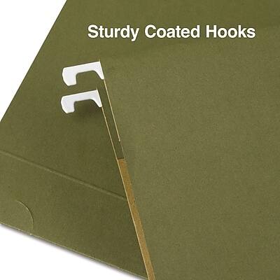 Easy Box File Staples Heavy Duty Box Bottom Hanging File Folder, 2