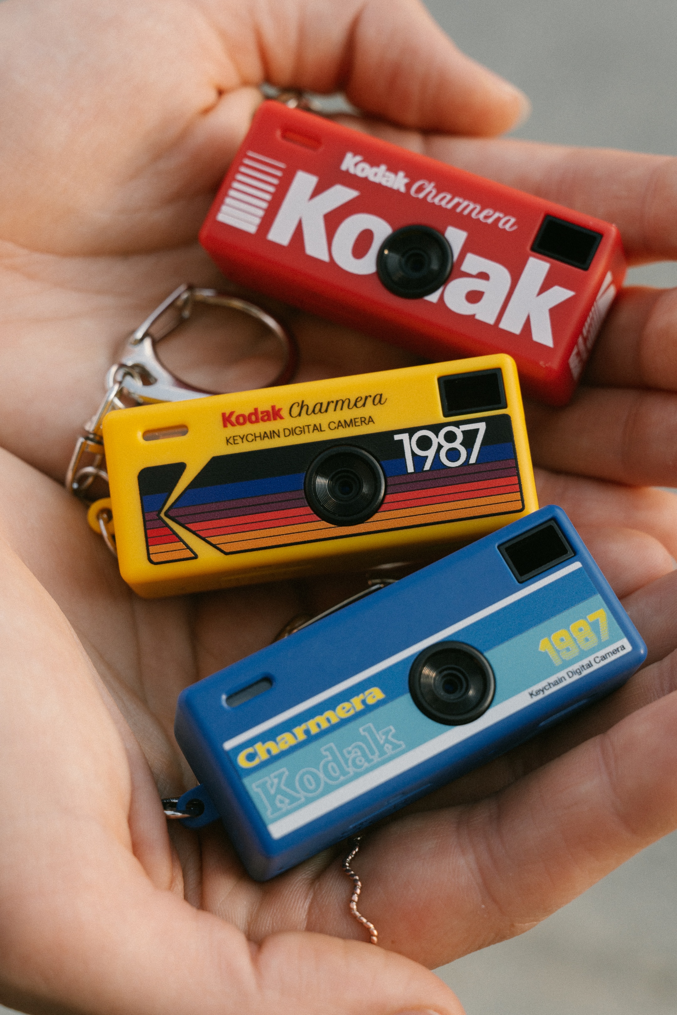 【未使用品】Kodak Charmera 1987 おまけつき　チャーメラ Kodak 1987 CHARMERA Keychain Digital Camera Blind Box Single Box