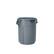 Front. RubberMaid - Rubbermaid Brute Vented Trash Can Receptacle without Lid, 55-Gallons - Gray.