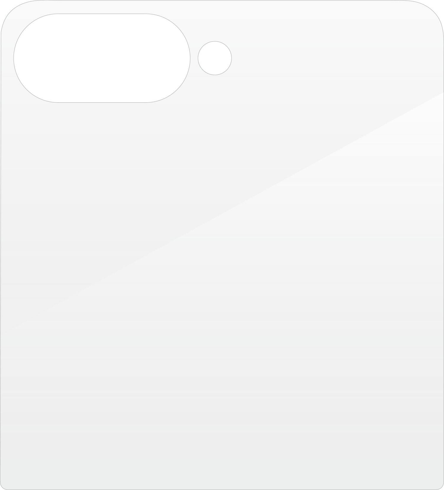 Alt View 2. ZAGG - Glass Elite Screen Protector for Samsung Galaxy Z Flip8 - Clear.