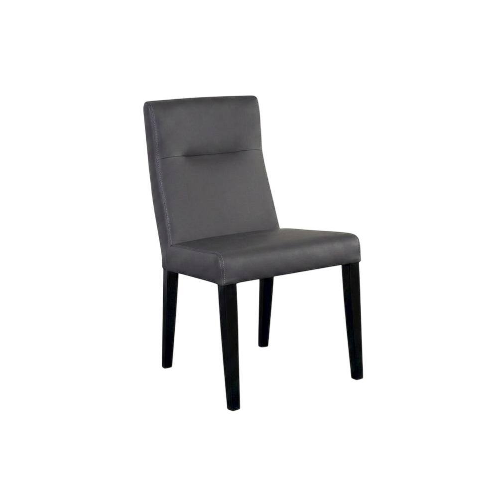 Front. Porter Designs - Verona Contemporary Dining Chair - Gray.