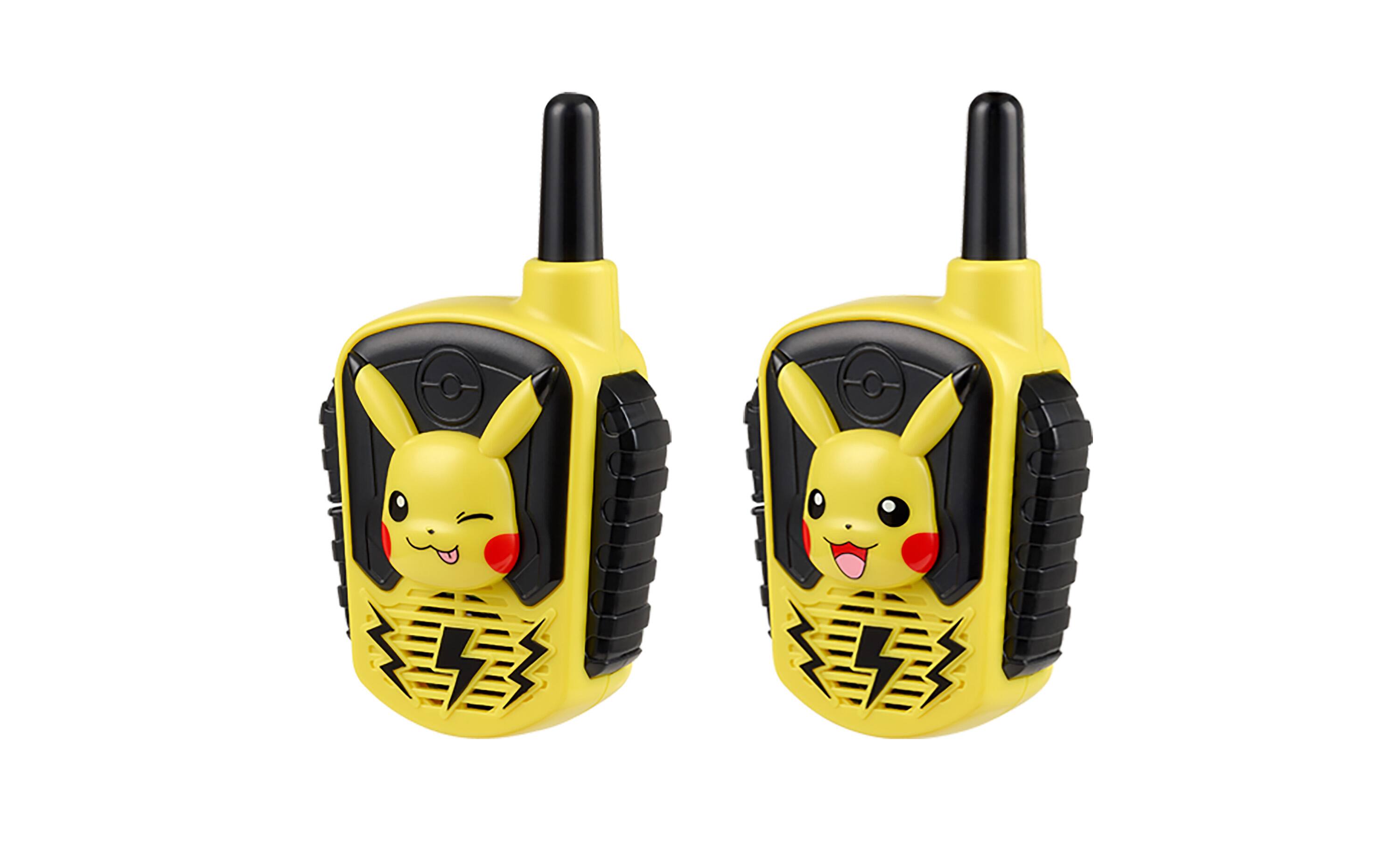 Left. eKids - eKids Pokemon Pikachu Walkie Talkies for Kids, Two Way Radios for Indoor or Outdoor Games - Yellow.