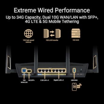 ASUS RT BE7200 Dual Band Wi Fi 7 Router Black - Best Buy ASUS RT BE7200 Dual Band Wi Fi 7 Router Black - Best Buy
