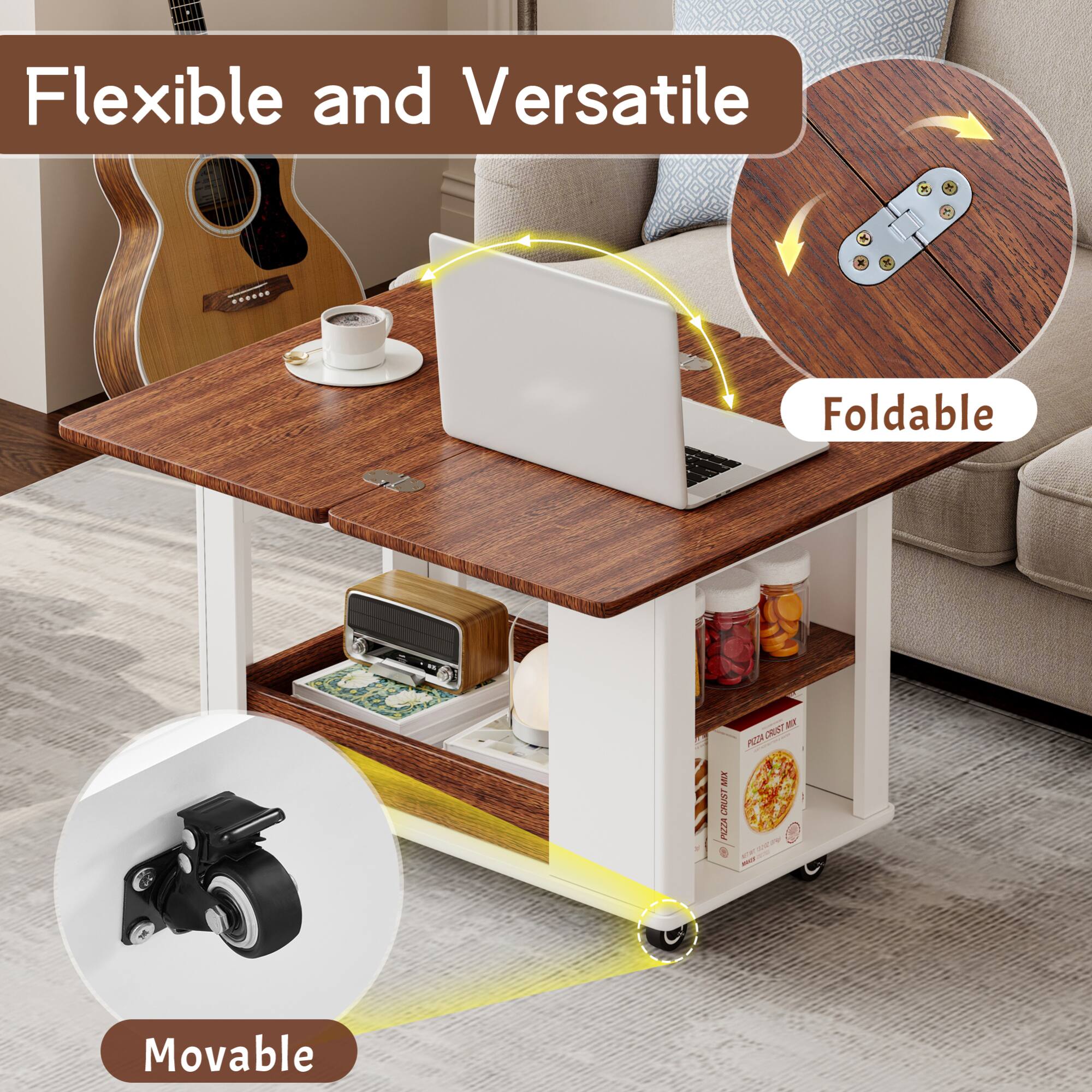 Flexible and Versatile  
Foldable  
Movable