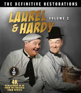 Laurel & Hardy: The Definitive Restorations Volume 2 - BLU-RAY