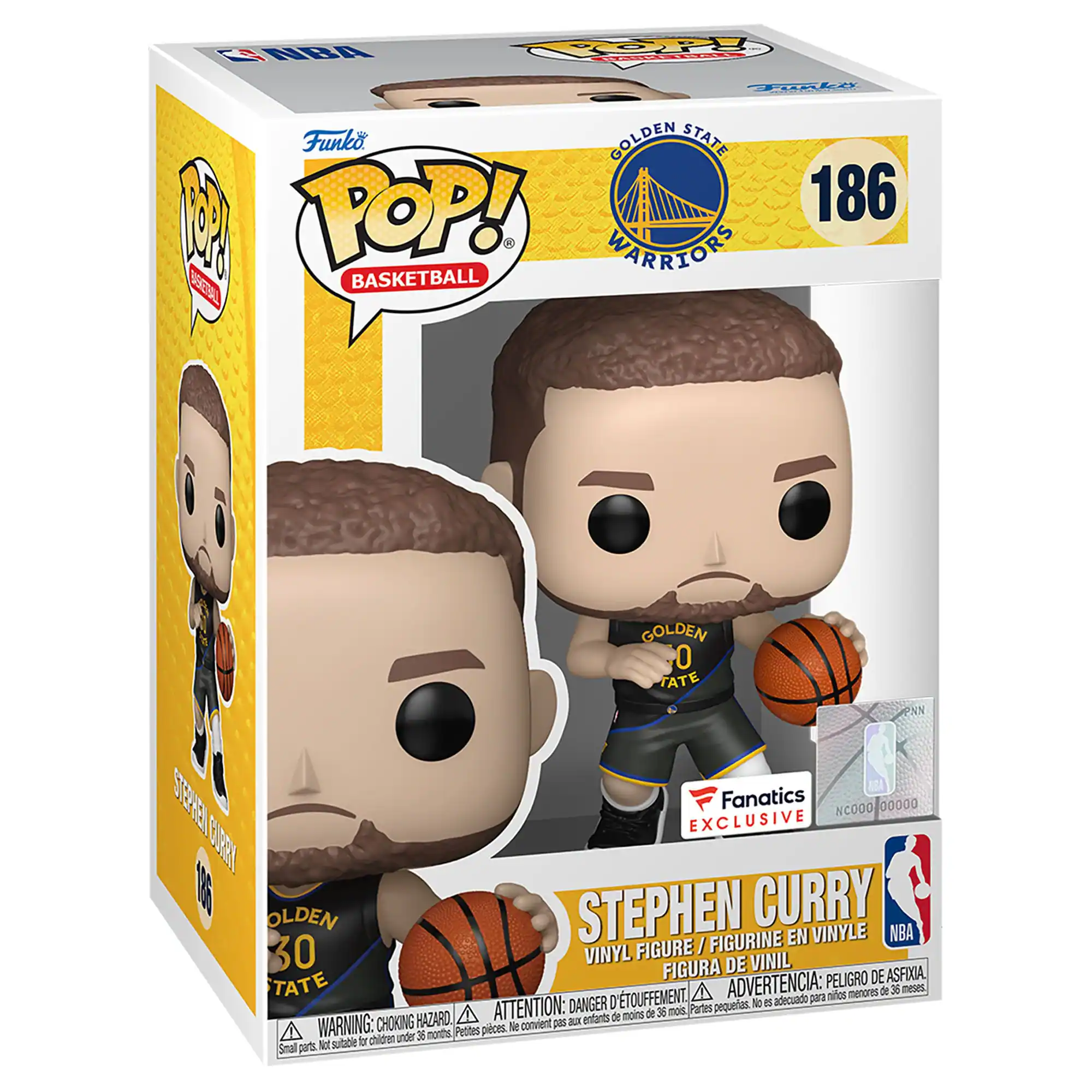 Stephen Curry Golden State Warriors Exclusive Statement Funko Pop! Vinyl Figure