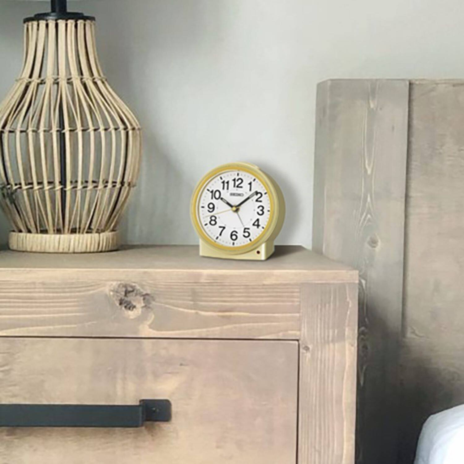 Alt View 2. Seiko - Seiko 4" Seiko Sussex II Alarm Clock, Gold - Gold.