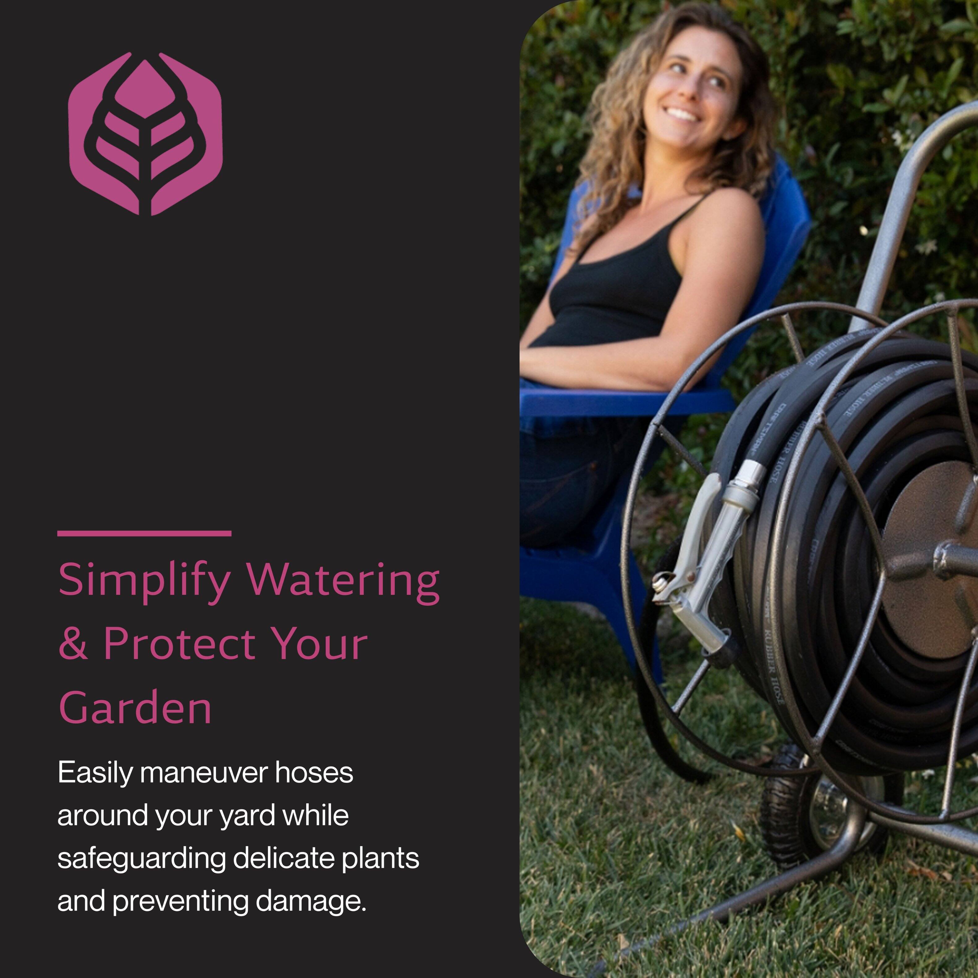 Simplify Watering & Protect Your Garden

Easily maneuver hoses around your yard while safeguarding delicate plants and preventing damage.