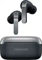 Samsung - Galaxy Buds4 Pro Wireless Earbud Headphones - Black - Front_Zoom