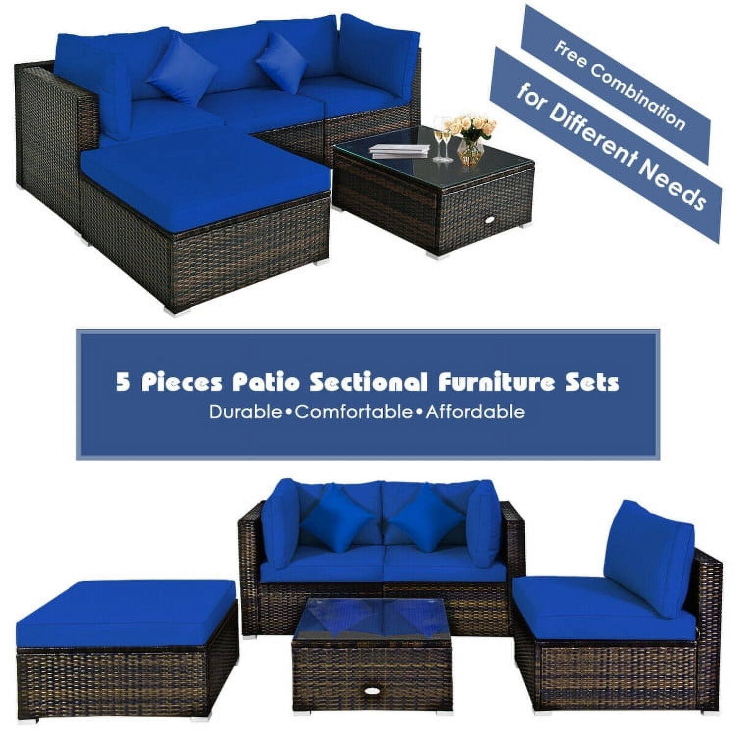 Free Combination for Different Needs

5 Pieces Patio Sectional Furniture Sets

Durable • Comfortable • Affordable