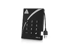 APRICORN
1 abc
2 def
3 ghi
4 jkl
5 mno
6 pqrs
7 tuv
8 wxyz
cancel
0
USB 3.0
