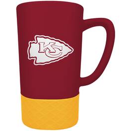 Great American Products - Kansas City Chiefs Team Logo 16oz. Laser Etched Jump Mug - Multicolor