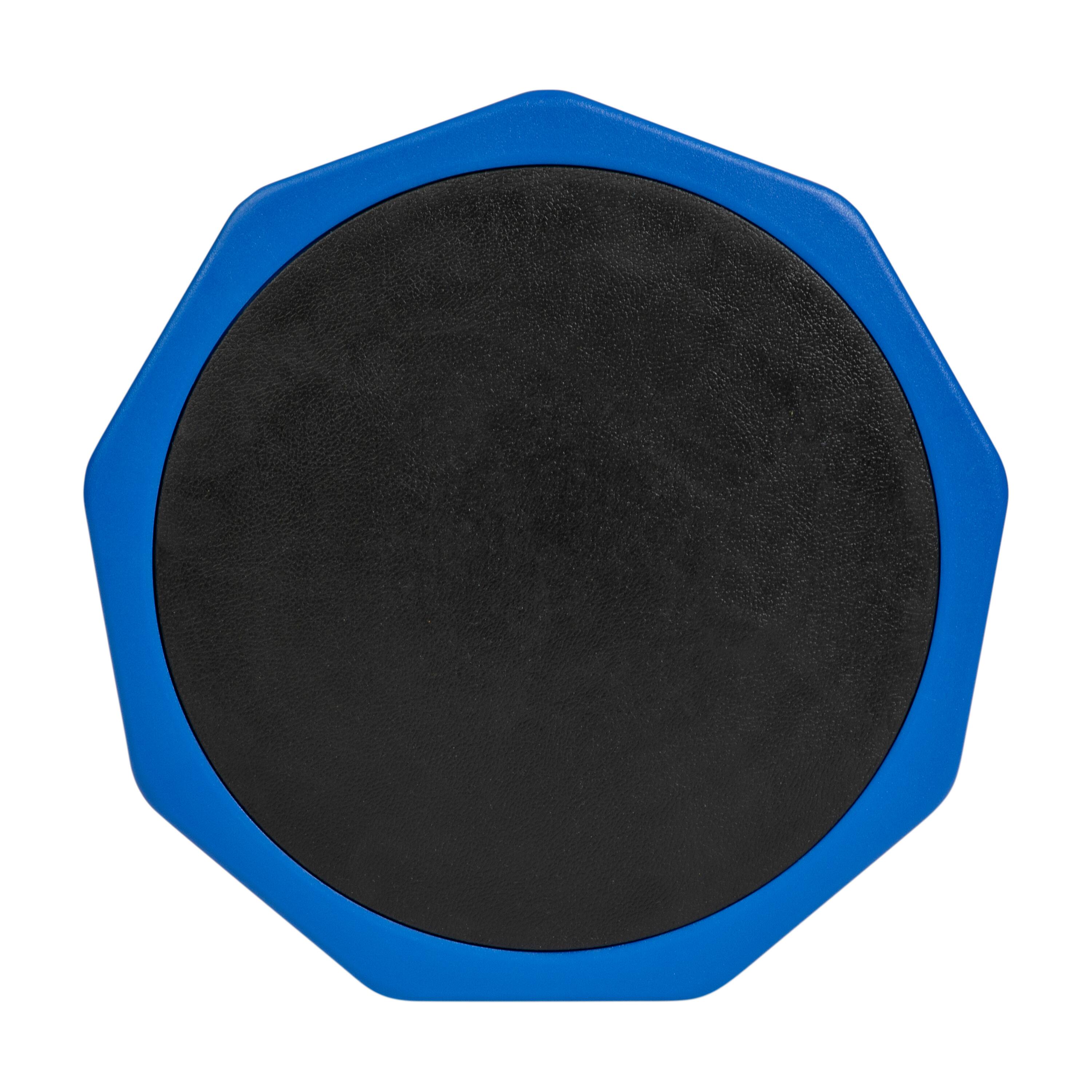Alt View 1. Flash Furniture - Lucas Fixed Height Kids Flexible Active Stool for Classroom and Home with Non-Skid Bottom in Blue, 12" Seat Height - Blue.