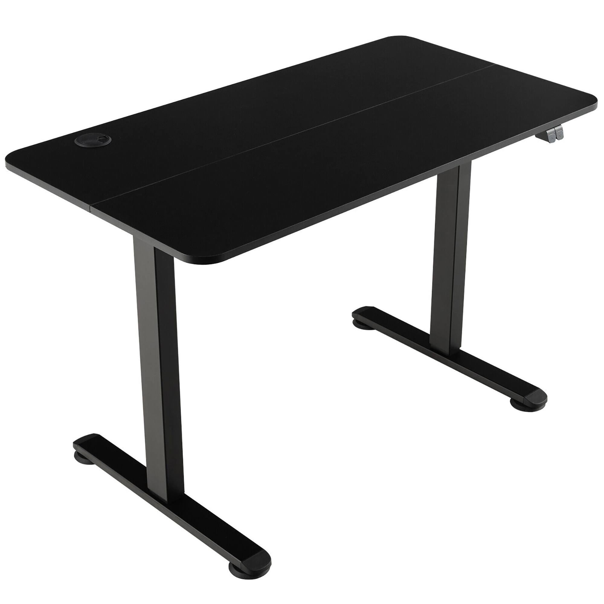 Alt View 9. Gymax - Gymax Electric Standing Desk Adjustable Stand up Computer Desk Anti-collision Black - Black.
