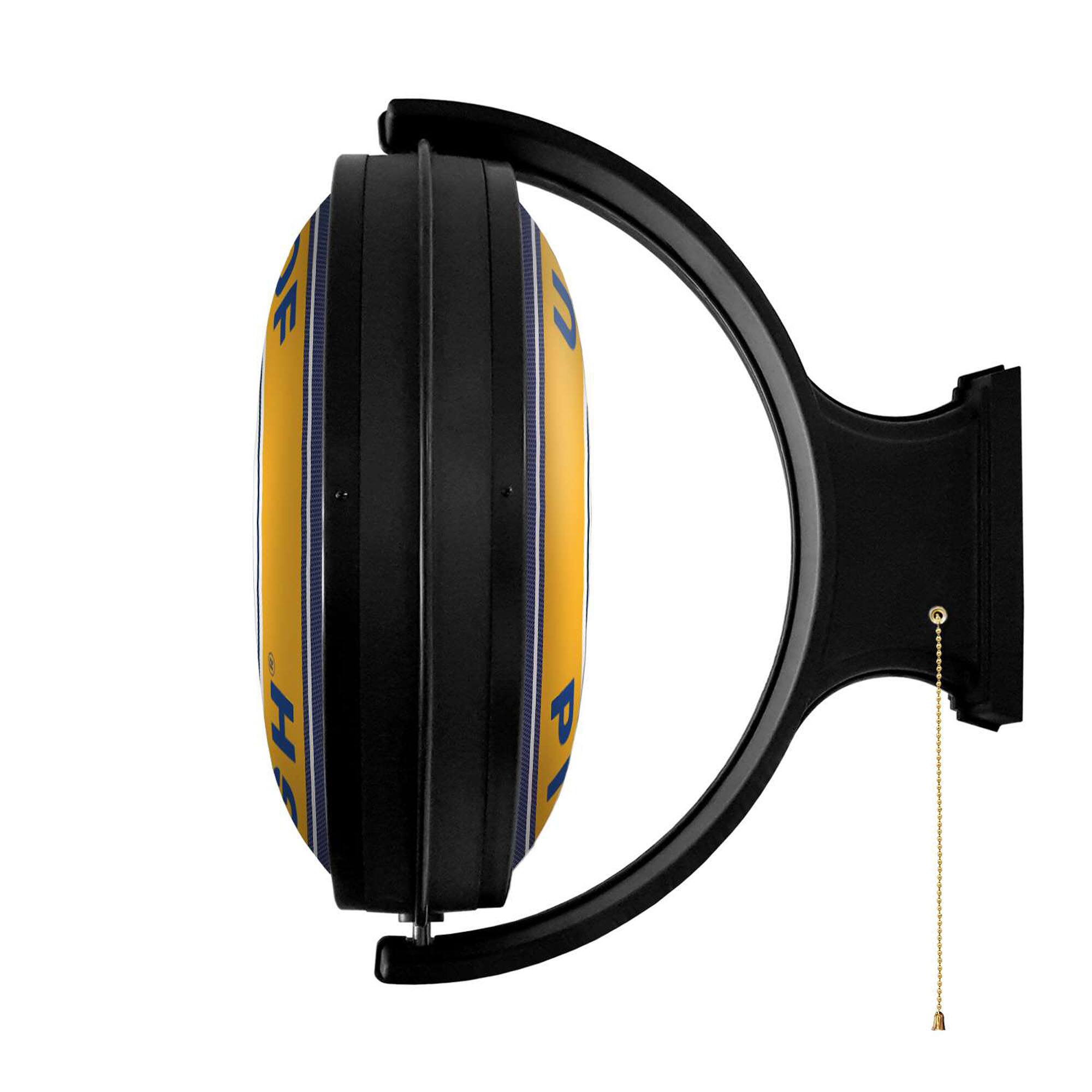 Alt View 3. The Fan-Brand - Pitt Panthers Team Logo 21'' x 23'' Rotating Lighted Wall Sign - Multicolor.