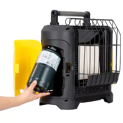 Front. Comfort Gear - Comfort Gear Pph18 18,000-btu Indoor/outdoor Portable Personal Propane Heater, Pph18 - Yellow.