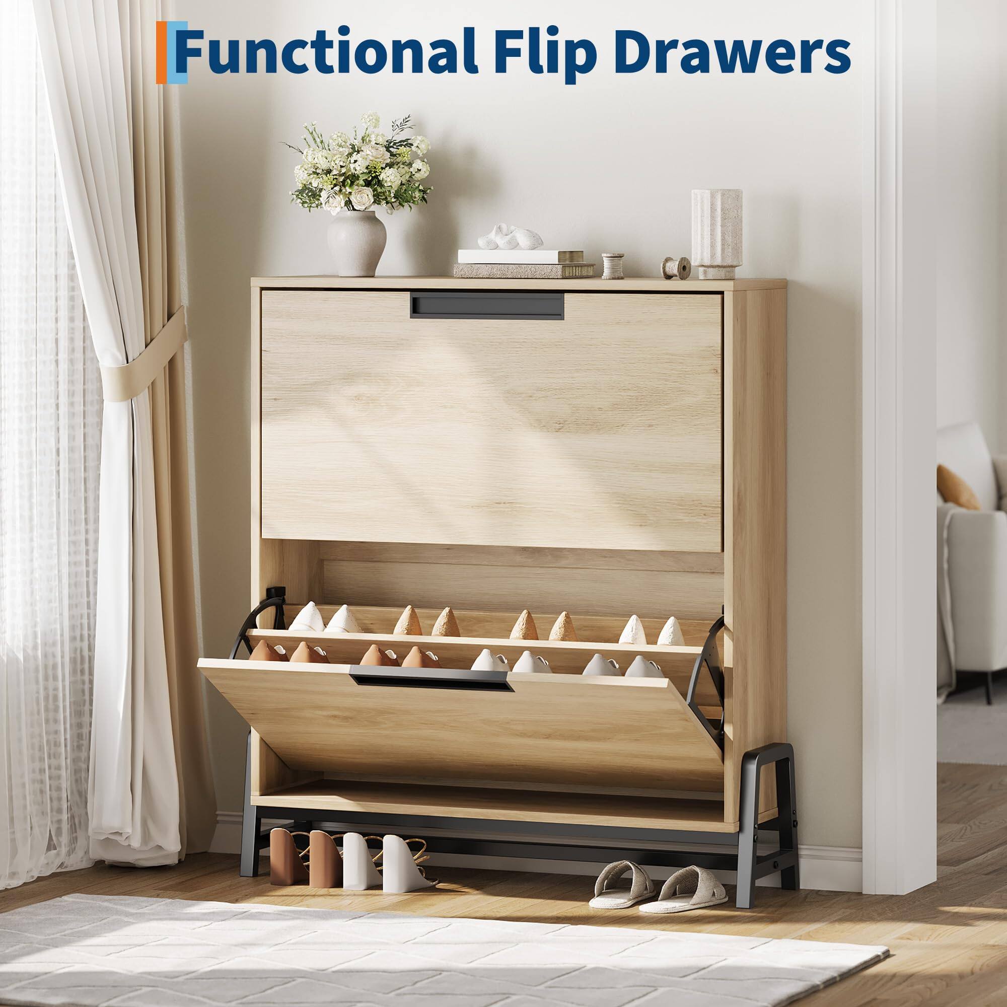 Functional Flip Drawers
