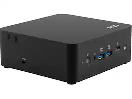 MSI - Cubi NUC AI+ 2MG-003BUS Mini PC, Intel Core Ultra 7-258V, 32GB, WiFi 6E, Copilot, Fingerprint - Black