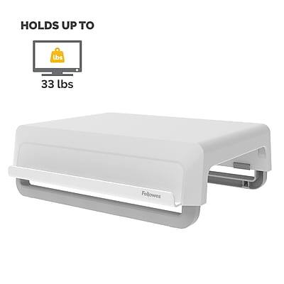 HOLDS UP TO  
33 lbs  

Fellowes