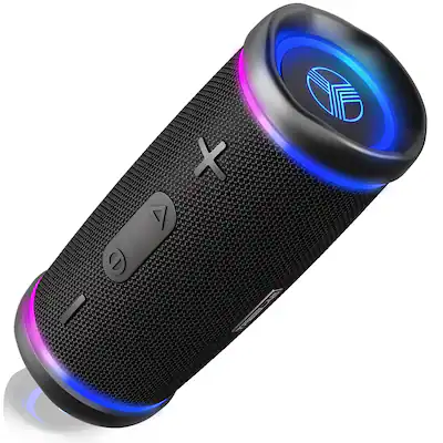 TREBLAB - HD77 Premium Bluetooth Portable Speaker with Impactful Bass, 30W Portable Wireless Audio, 20H Battery, IPX7 Waterproof - Black TREBLAB - HD77 Premium Bluetooth Portable Speaker with Impactful Bass, 30W Portable Wireless Audio, 20H Battery, IPX7 Waterproof - Black