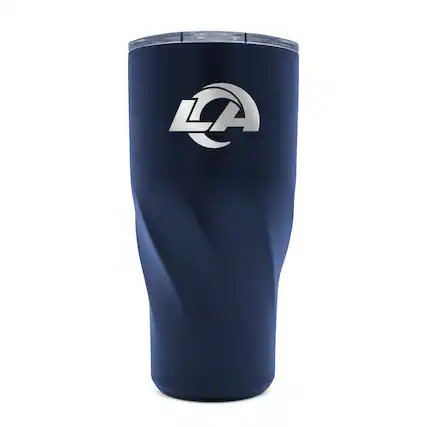 Front. WinCraft - Los Angeles Rams 30oz. Morgan Stainless Steel Tumbler - Multicolor.