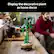 Display the decorative plant as home decor