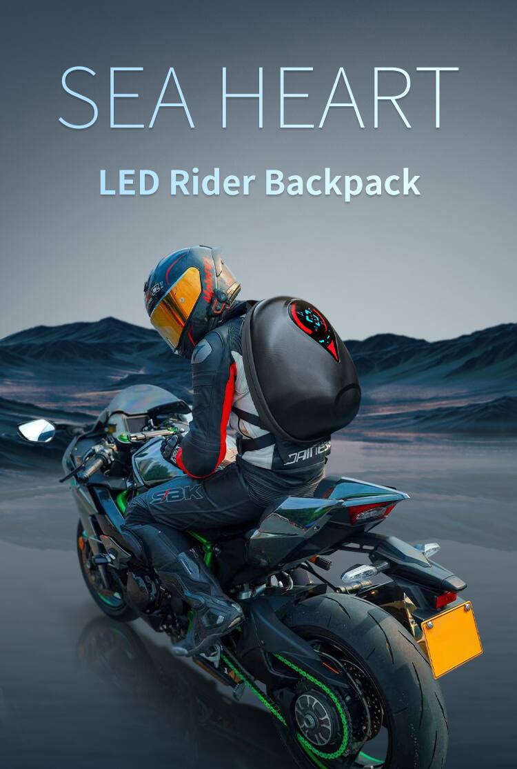 SEA HEART LED Rider Backpack
