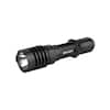 Front. OLIGHT - Olight Warrior X 4 Rechargeable LED Flashlight with Holster (Matte Black) - Black.