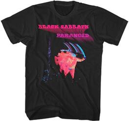 PopMarket - Black Sabbath - Black Sabbath - Paranoid Album Cover T-shirt - Medium Black 3419100904 - APPAREL - Multicolor