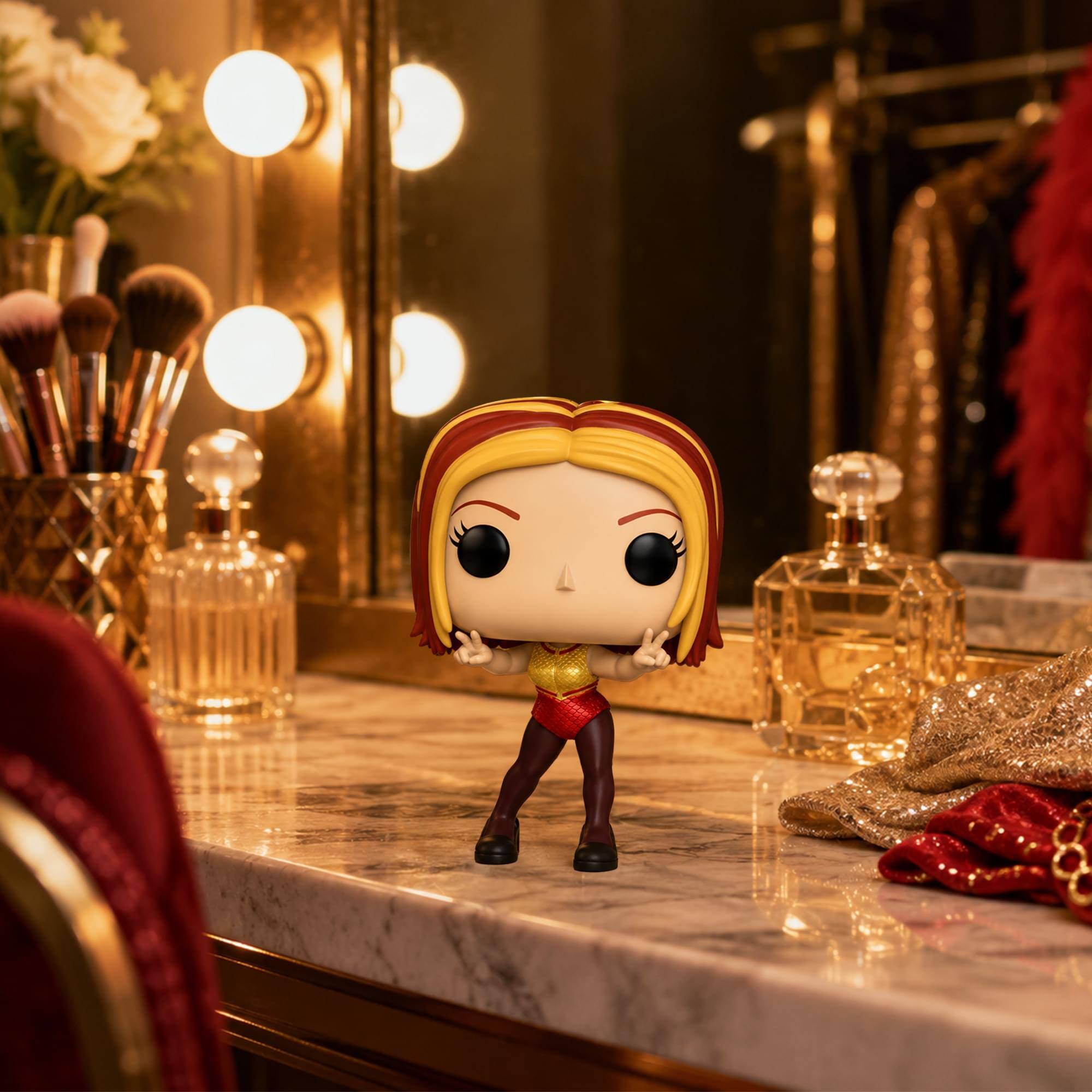 Alt View 10. Funko - Spice Girls - Funko POP! Rocks: Spice Girls - Ginger Spice (Wannabe)   - COLLECTIBLES - Multicolor.