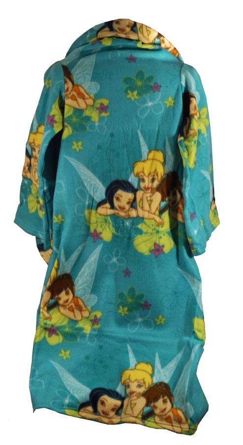 Alt View 1. Northwest - Disney Fairies Flower Party - The Blanket with Sleeves - Comfy Throw YOUTH - Multi.