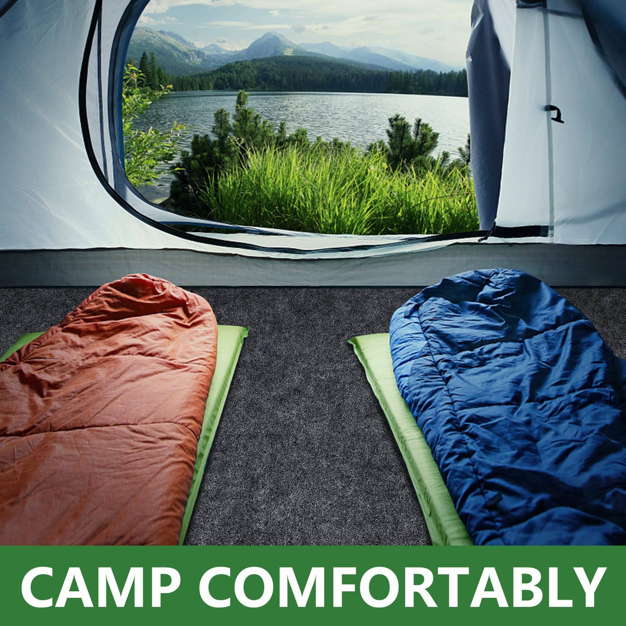 CAMP COMFORTABLY