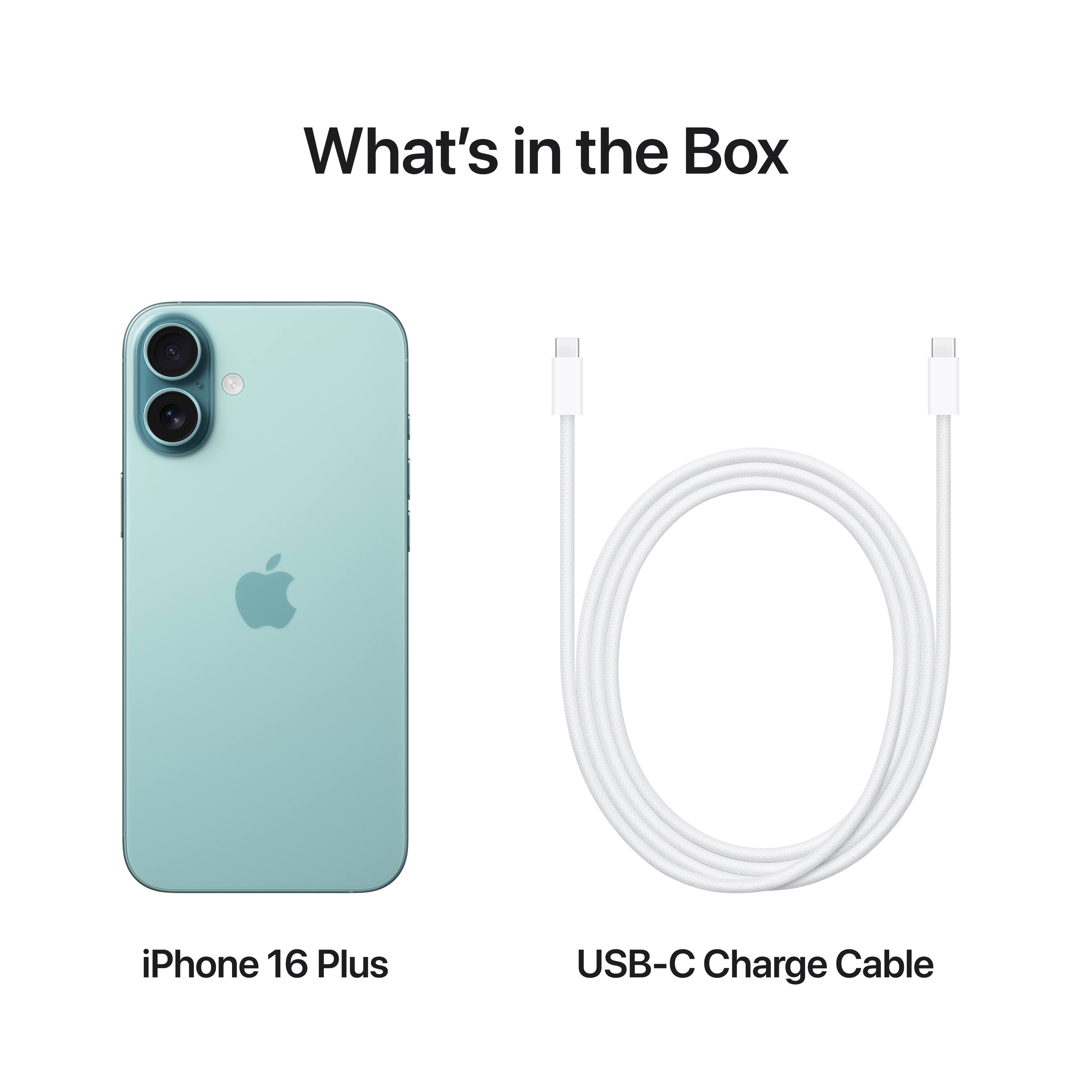 What's in the Box: iPhone 16 Plus USB-C Charge Cable