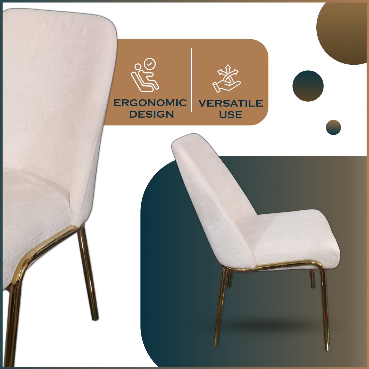 ERGONOMIC DESIGN  
VERSATILE USE