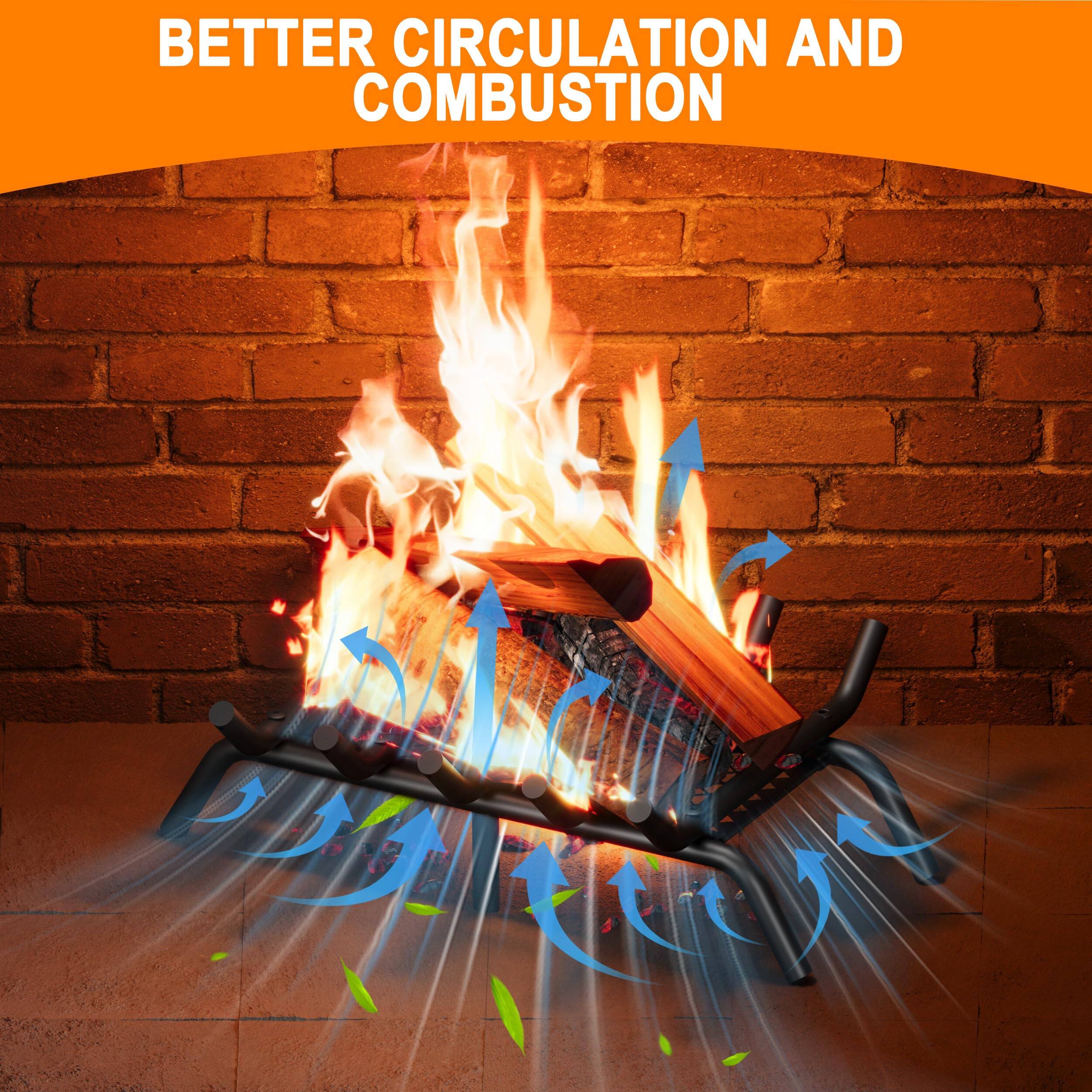 BETTER CIRCULATION AND COMBUSTION