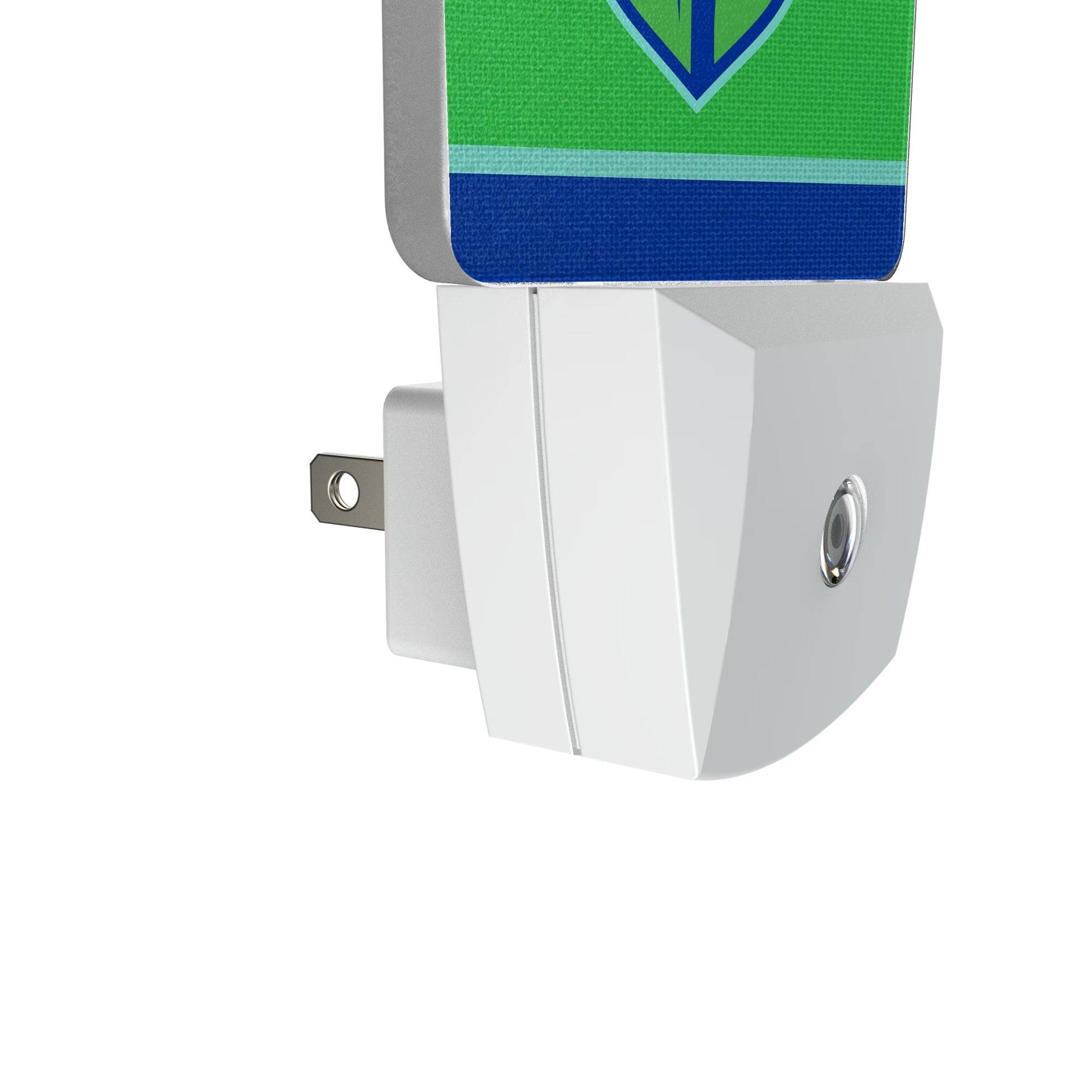 Alt View 2. Keyscaper - Seattle Sounders FC Team Stripe Nightlight 2-Pack - Multicolor.