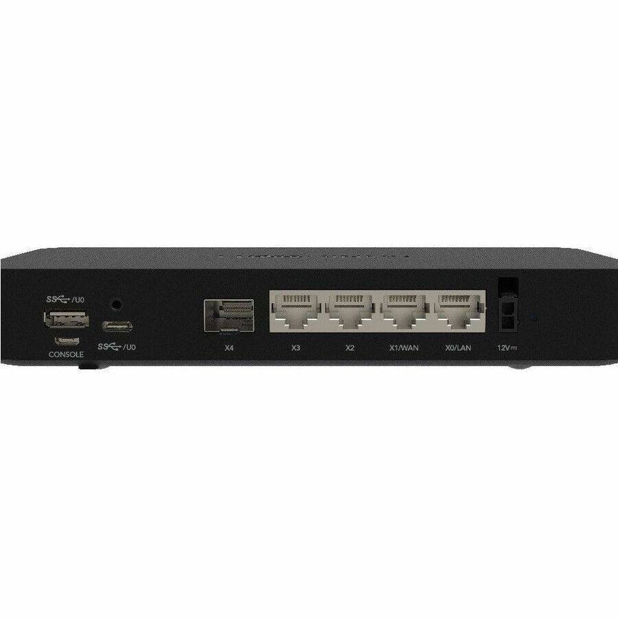 SSC-1U0  
CONSOLE  
X4  
X3  
X2  
X1/WAN  
X0/LAN  
12V