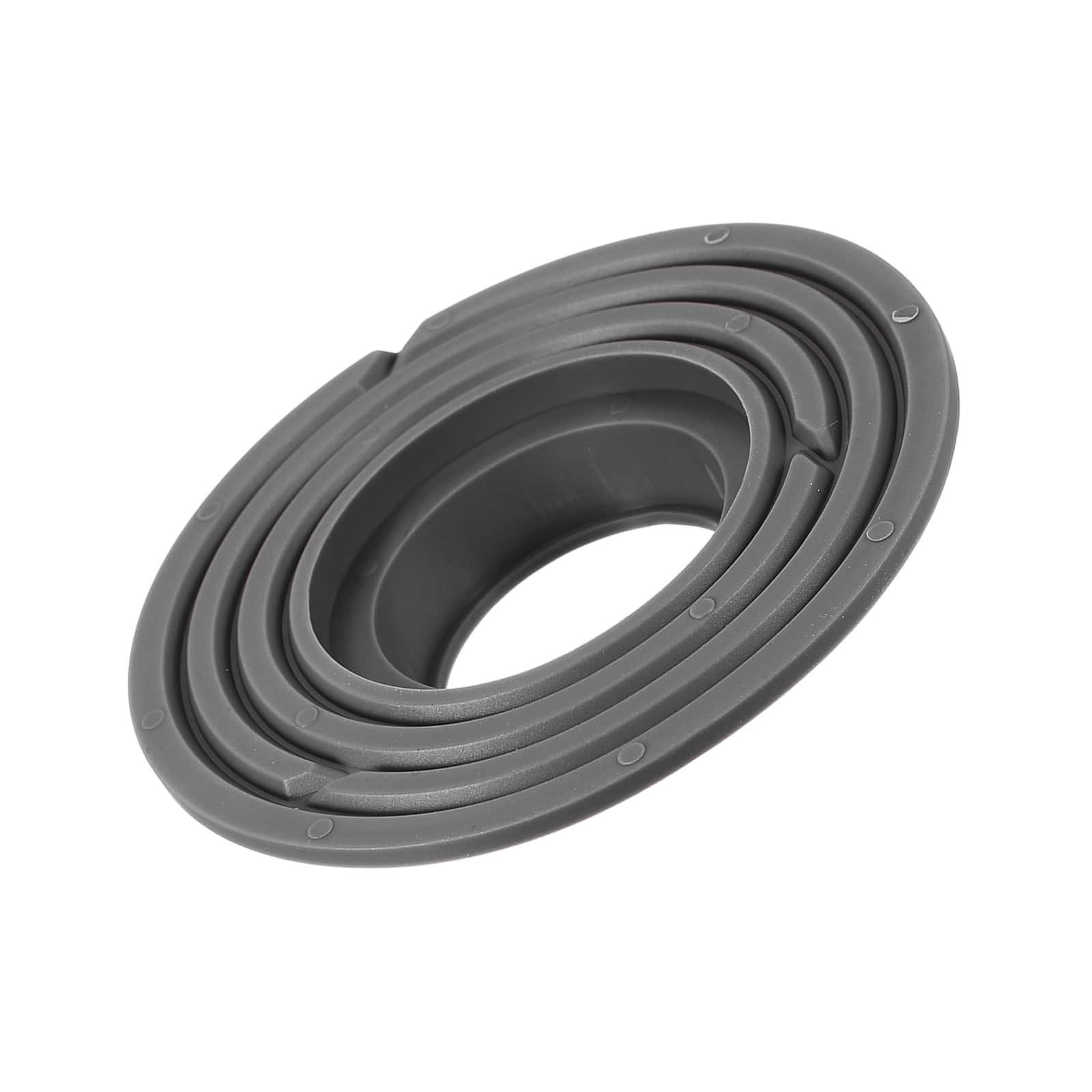 Unique Bargains - Floor Drain Reducer Silicone Adaptor, Floor Drain Cover for 1.8-3.9" Hole for Pipes Tubes Bathroom/Kitchen - Gray