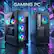 Left. STGAubron - STGAubron Gaming Desktop PC, Intel Core i7 up to 3.9G, GeForce RTX 3050 6G, 32G RAM, 1TB SSD, WiFi 6, Win11H - Black.