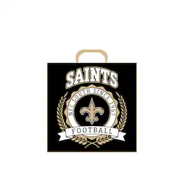 Pegasus - New Orleans Saints 14" Crest Logo Stadium Cushion - Multicolor