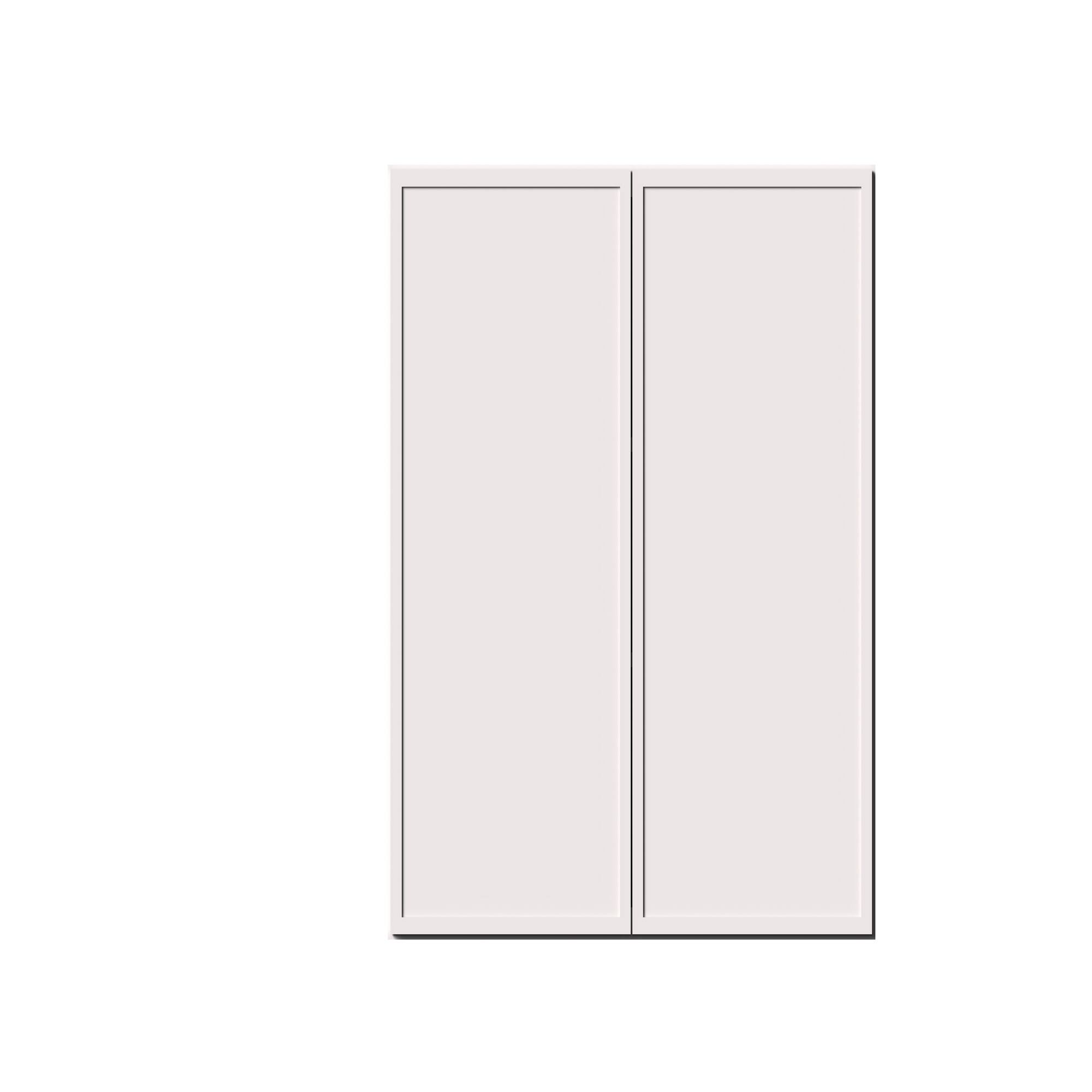Alt View 1. Boyel Living - 36-in W x 36-in H x 12-in D Slim Shaker RTA Kitchen Wall Cabinet with Soft-Close - Snow White.