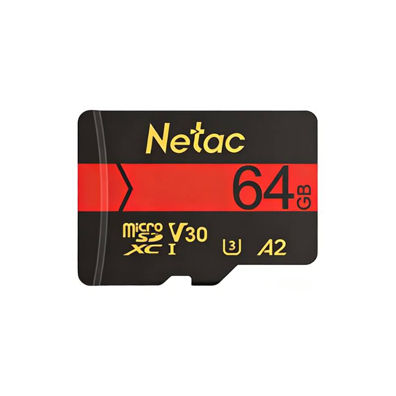 Netac 64 GB microSD V30 XC I 3 A2