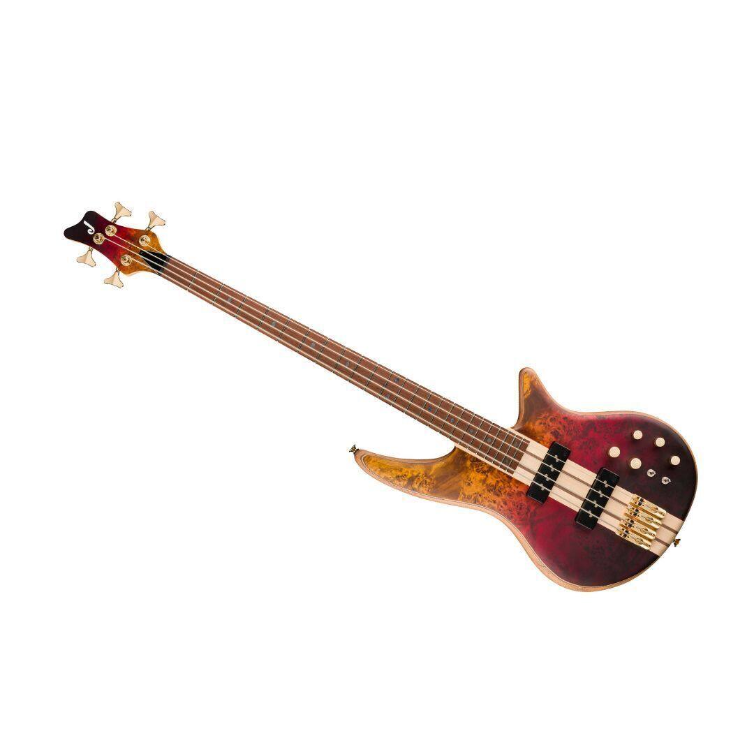 Back. Jackson - Jackson Pro Series Spectra Bass SBP IV Bass Guitar - Amber Flame.