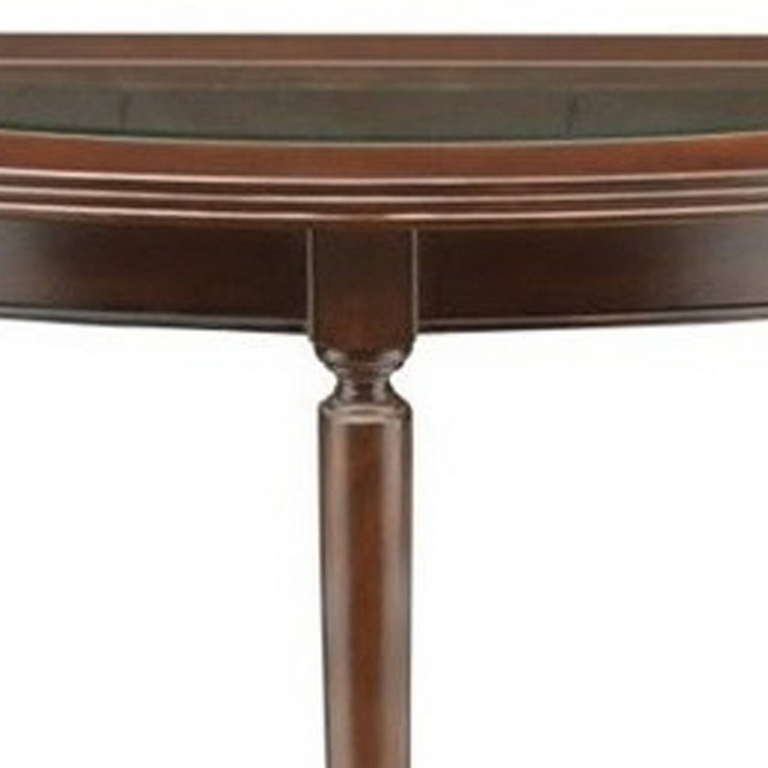 Alt View 2. Manhattan Lane - Granvia Traditional Sofa Table, Dark Cherry - Dark Cherry.