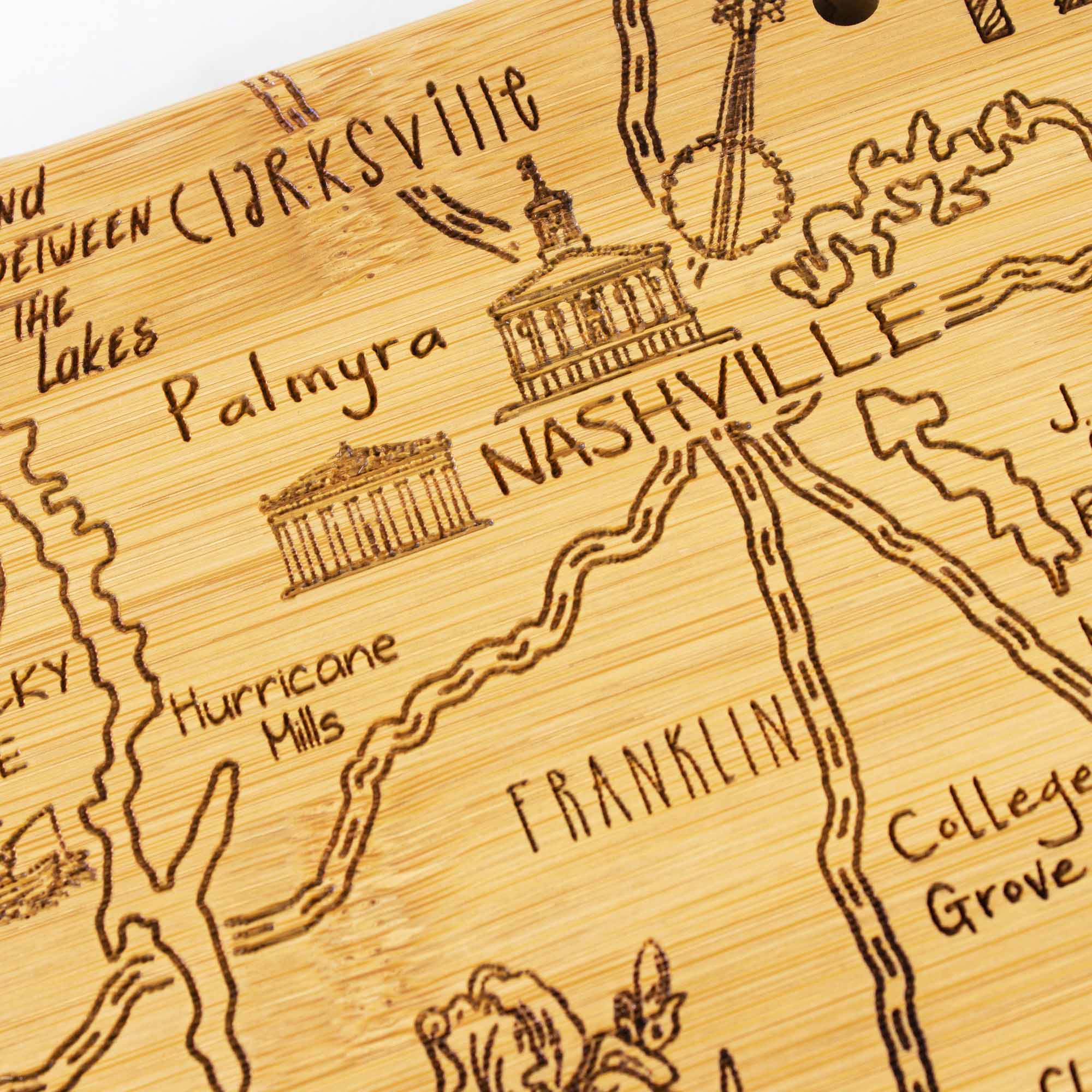 Between Clarksville and the Lakes Palmyra Nashville KY Hurricane Mills Franklin College Grove