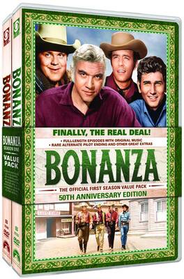 Bonanza: The Official First Season Volumes 1 & 2 - DVD